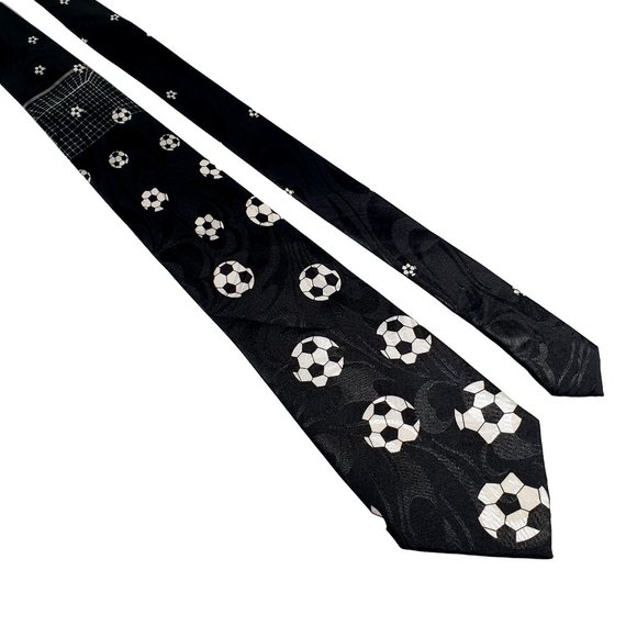 Fratello Mens Necktie Tie Soccer Game Designer Accessory Work Office Dad Gift - Picture 1 of 5